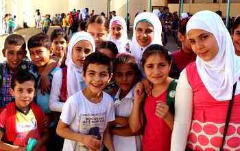 Djeca u školi u Libanonu.