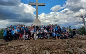 Volonteri Marijinih obroka na Križevcu