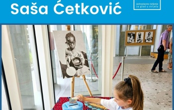 Plakat izložbe u Zadru