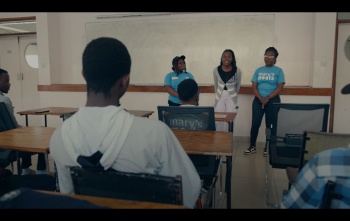 Lettie Saidi i Wonderful Msowoya govore studentima