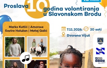 Vizual koncerta u Slavonskom Brodu