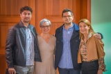 Volonter Miro, koordinatorica Antonija, jazz gitarist Filip Pavić i Renata Planinić