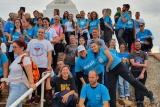 Hodočasnici kod križa na Križevcu2