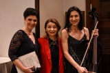 Voditeljica Tanja Maleš, članica odbora Renata Planinić i violončelistica Ana Rucner