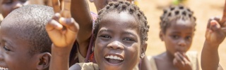 Djeca u školi u Beninu.