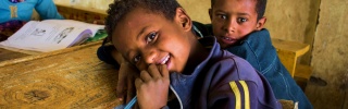 Djeca u školi u Etiopiji.