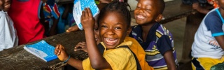 Djeca u školi u Liberiji.