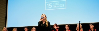 Vanessa Mioč i gospel zbor Sunce na 15 godina Marijinih obroka Hrvatska