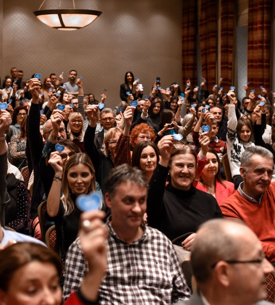 Podupiratelji na Večeri Marijnih obroka u Zagrebu