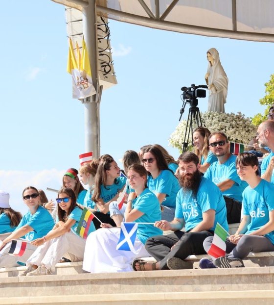 Volonteri Marijinih obroka na Mladifestu u Međugorju