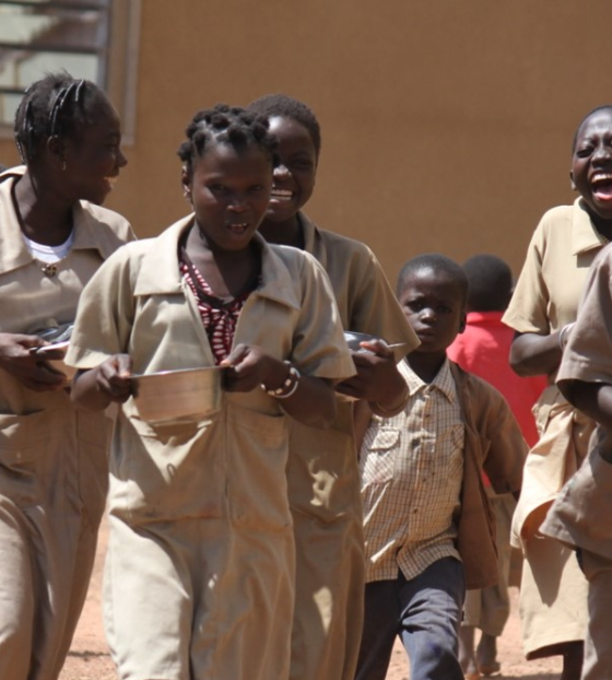 Children at school  in Benin