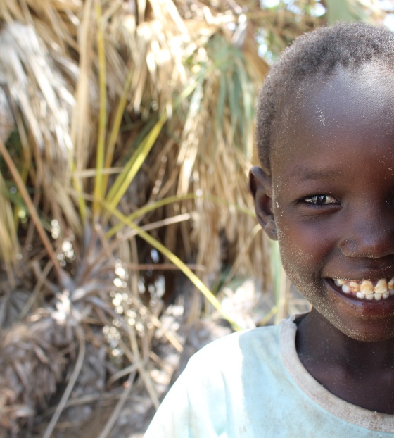 Child in school in Kenya