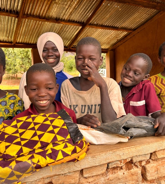 Učenici 5. razreda OŠ Namingwere