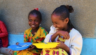 Djeca u školi u Etiopiji.