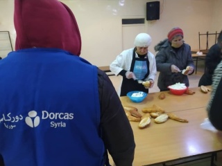 Dorcas volunteers in Syria