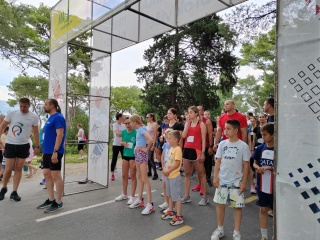 Trkači na startu utrke u Splitu