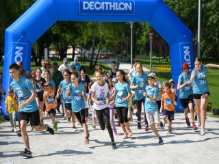Skupljanje sredstava na trkačkom događaju u Hrvatskoj.
