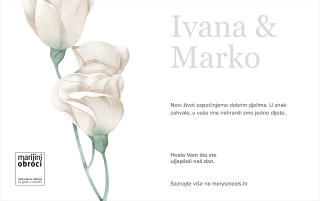 Zahvalnica za vjenčanje