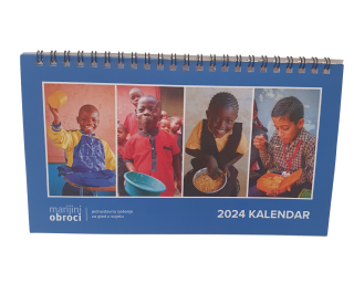 Slika kalendara Marijinih obroka za 2024. godinu