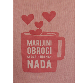 Kuhinjski ručnik crveni